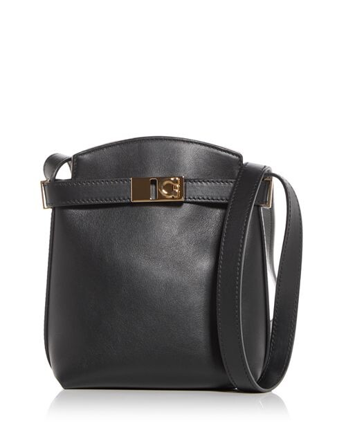 

Кожаная сумка через плечо Ferragamo, цвет Black, Черный, Кожаная сумка через плечо Ferragamo, цвет Black