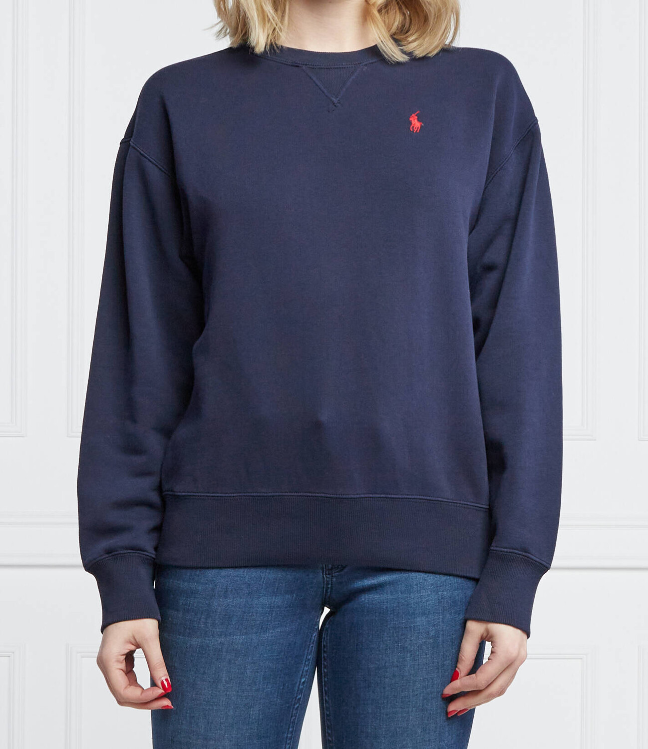 

Толстовка POLO RALPH LAUREN regular fit, темно-синий