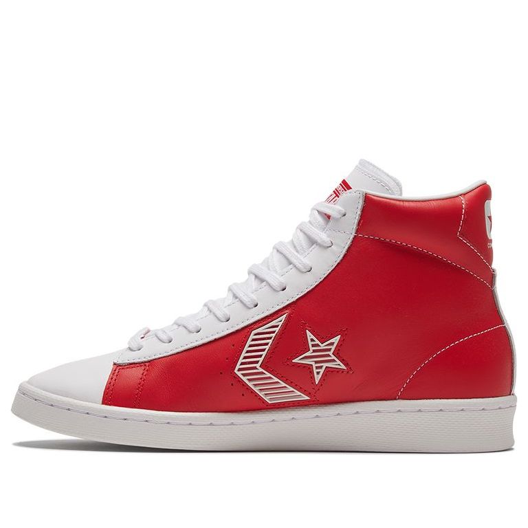 

Кеды Converse Rivals Pro Leather 'Red White', красный