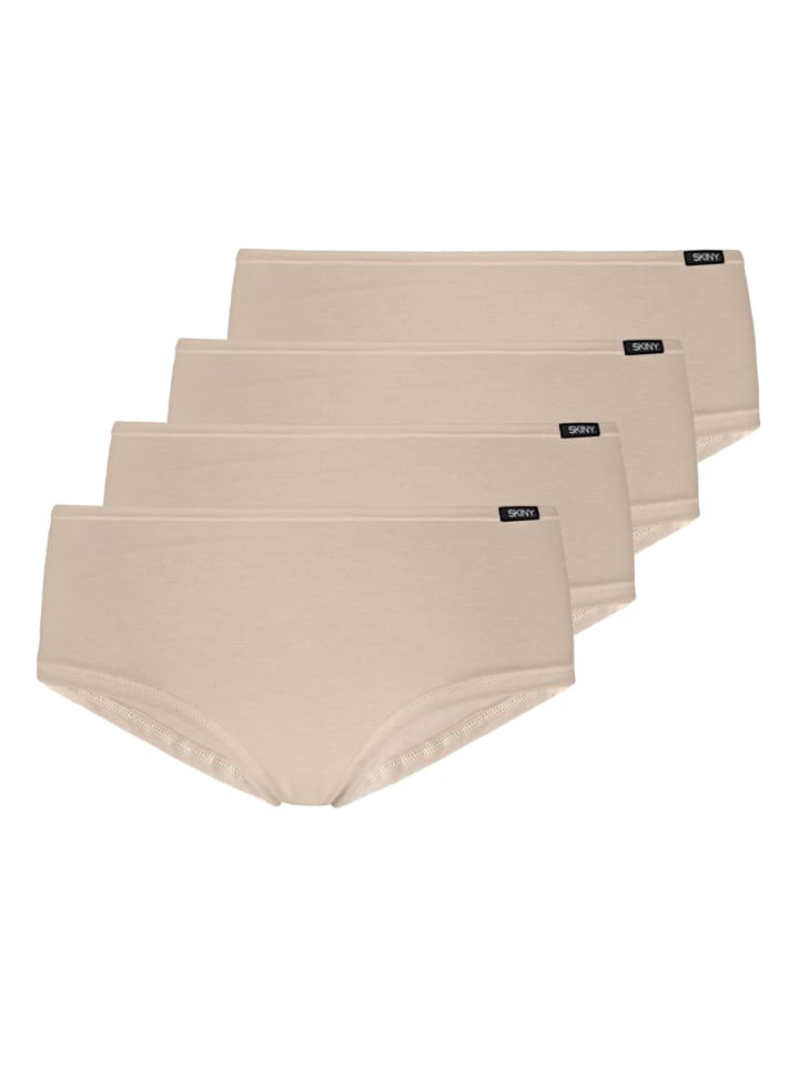 

Skiny Набор из 4 трусиков Every Day In Cotton Advantage бежевого цвета