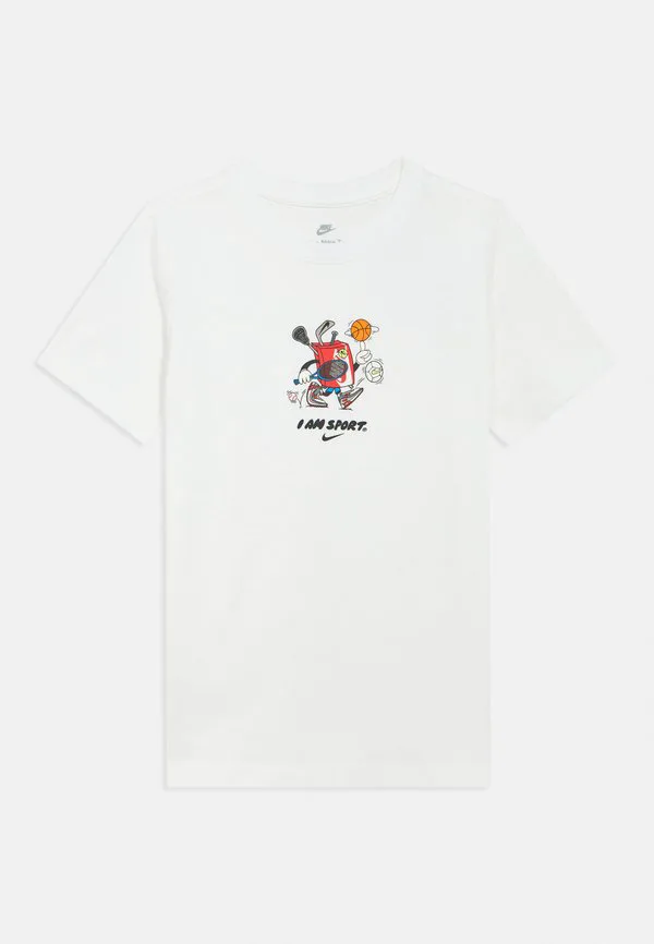 Футболка свободного кроя унисекс с принтом Nike Sportswear, White