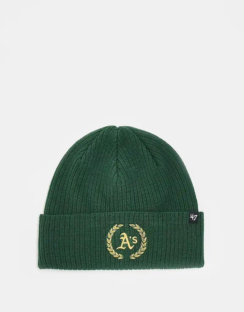 

47 Brand – Oakland Athletics – Вязаная шапка зеленого цвета