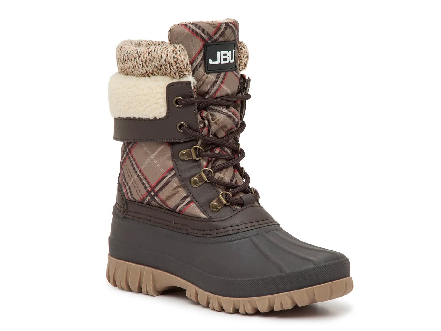Ботинки JBU by Jambu Creek H2O Duck Boot, Multicolor Plaid Print