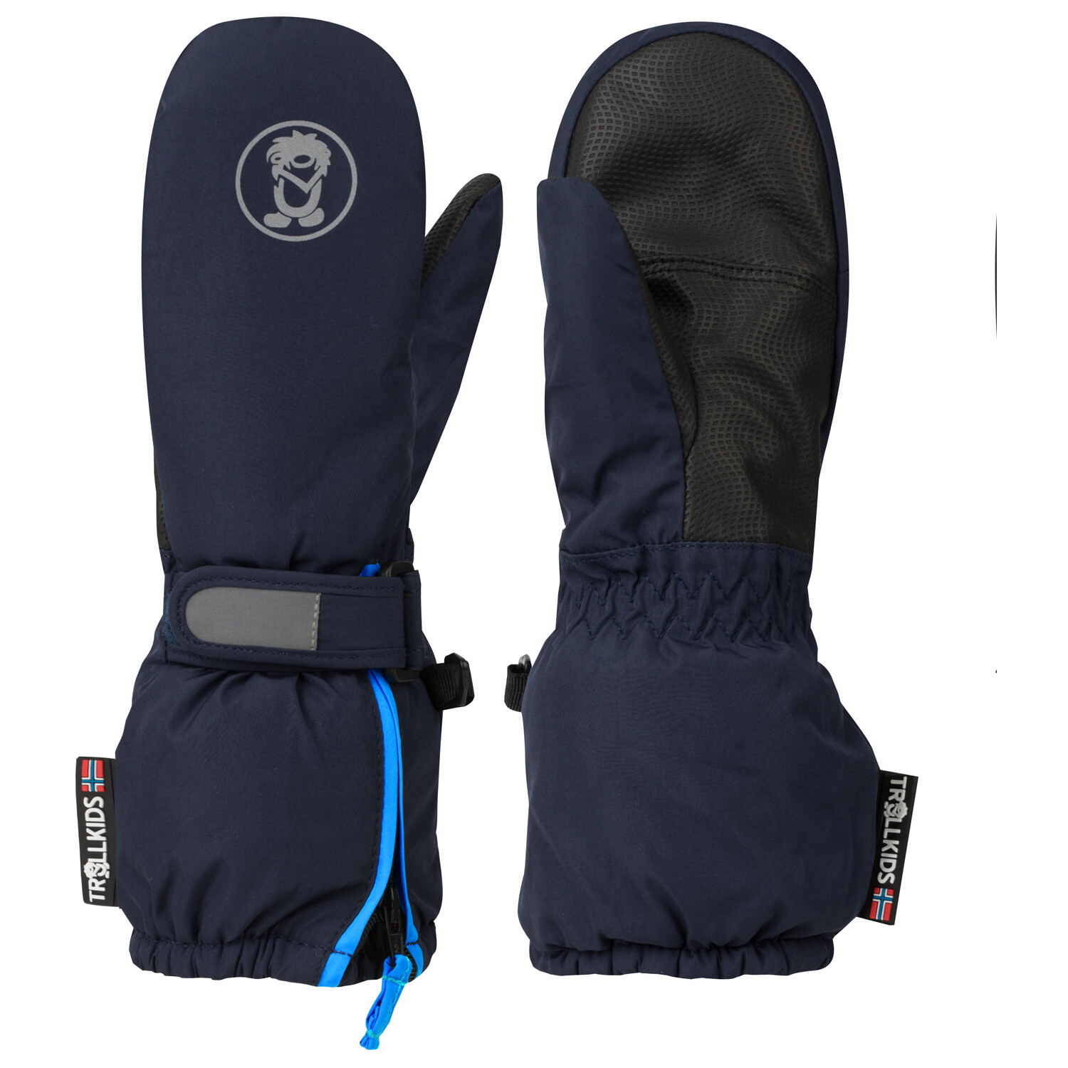 

Перчатки Trollkids Troll Mitten XT, цвет Navy/Medium Blue