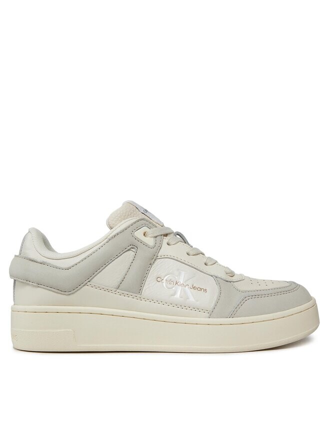 

Кроссовки Basket Cupsole Low Mix Ml Fad Calvin Klein, бежевый