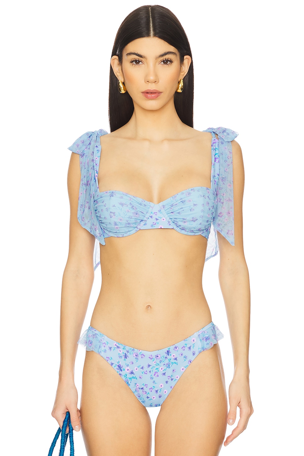 

Топ бикини Drea Beach Riot, iris petal