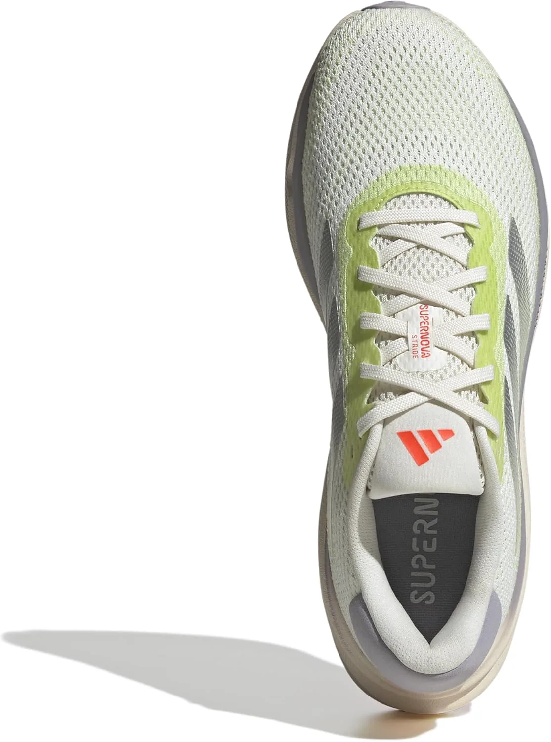 Мужские кроссовки для бега Adidas Supernova Stride, белый/металлик — фото 3