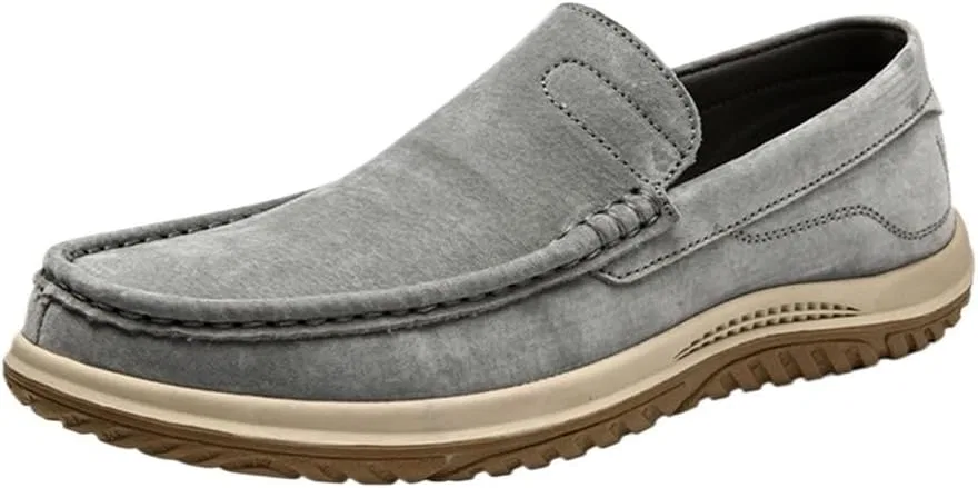 Мокасины на замше Grey Loafers UOPYNE