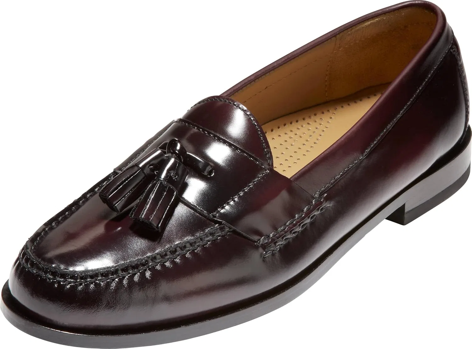 Мужские туфли Cole Haan с кисточками, Burgundy