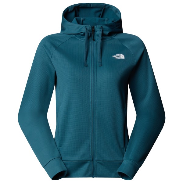 

Женская флисовая куртка Reaxion 2.0 с капюшоном и застежкой-молнией The North Face, Space Dark Heather