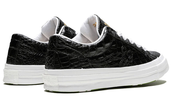Кроссовки golf le fleur x one star low 'gator collection - black' Converse, черный — фото 4