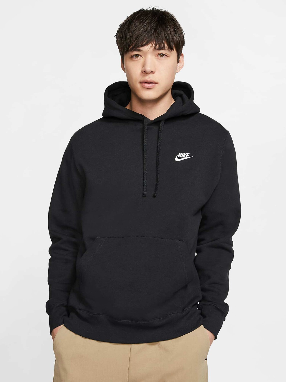 

Толстовка Nike M CLUB HOODIE PO BB, черный