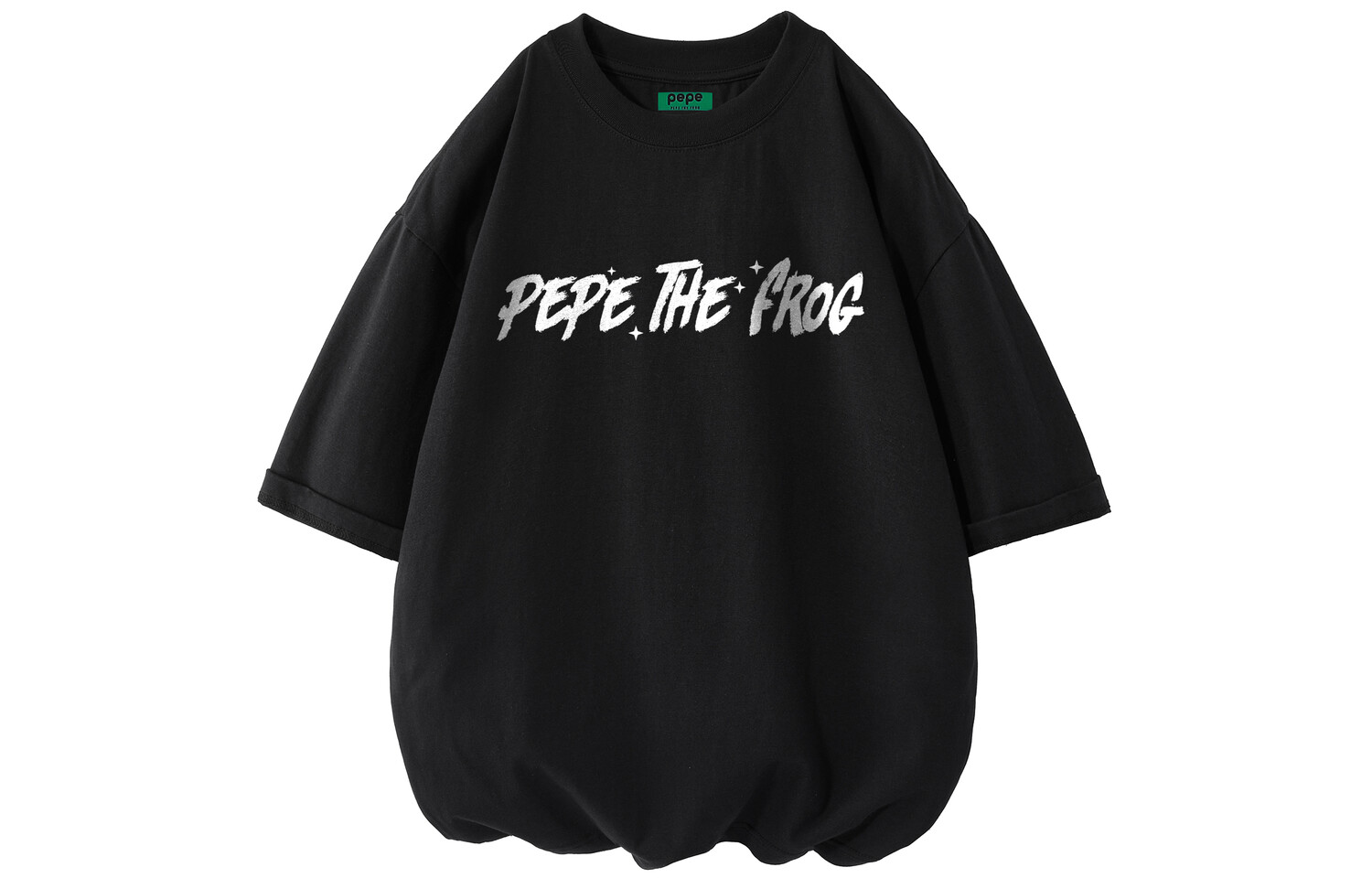pepe the frog Футболка унисекс с лягушкой Пепе, Черный — фото 3