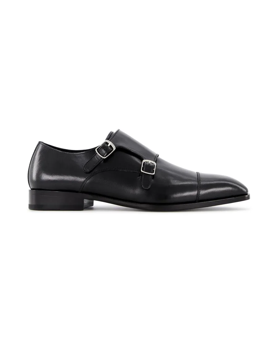 Мужские оксфорды Bexley Double Monk Slip On Anthony Veer, черный — фото 3