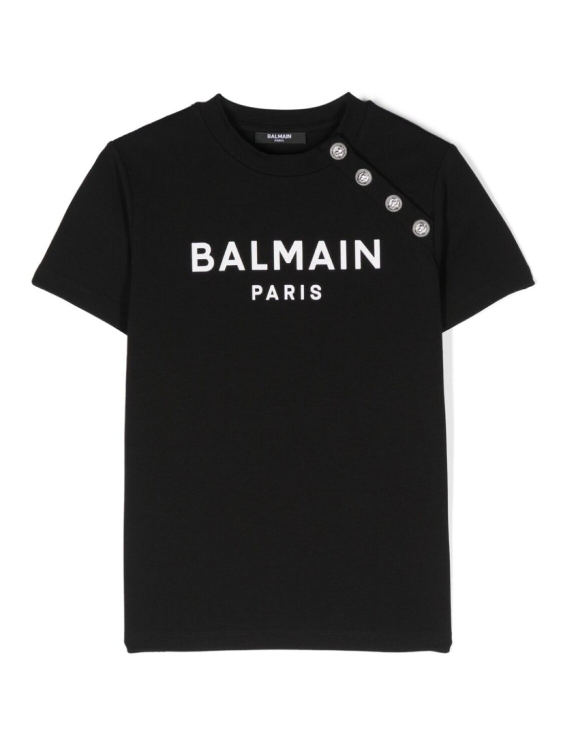 

Balmain Kids футболка с логотипом, черный