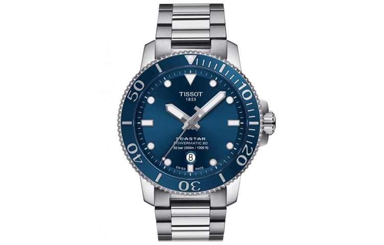 

TISSOT Часы Men's Starfish Collection Watch, Blue Dial