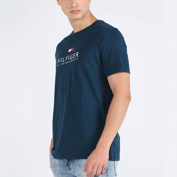Tommy Hilfiger Мужская футболка, цвет Blue — фото 2