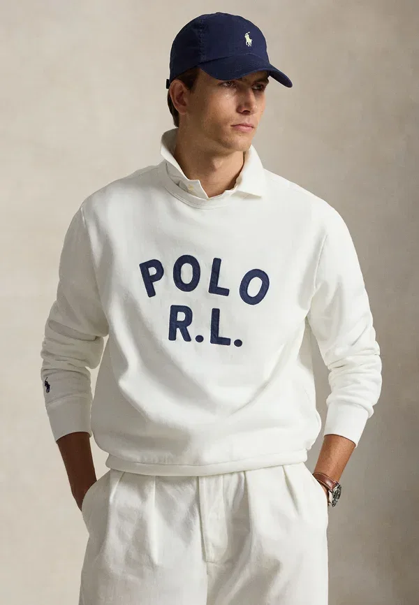 Свитшот Polo Ralph Lauren Logo Sweatshirt, белый