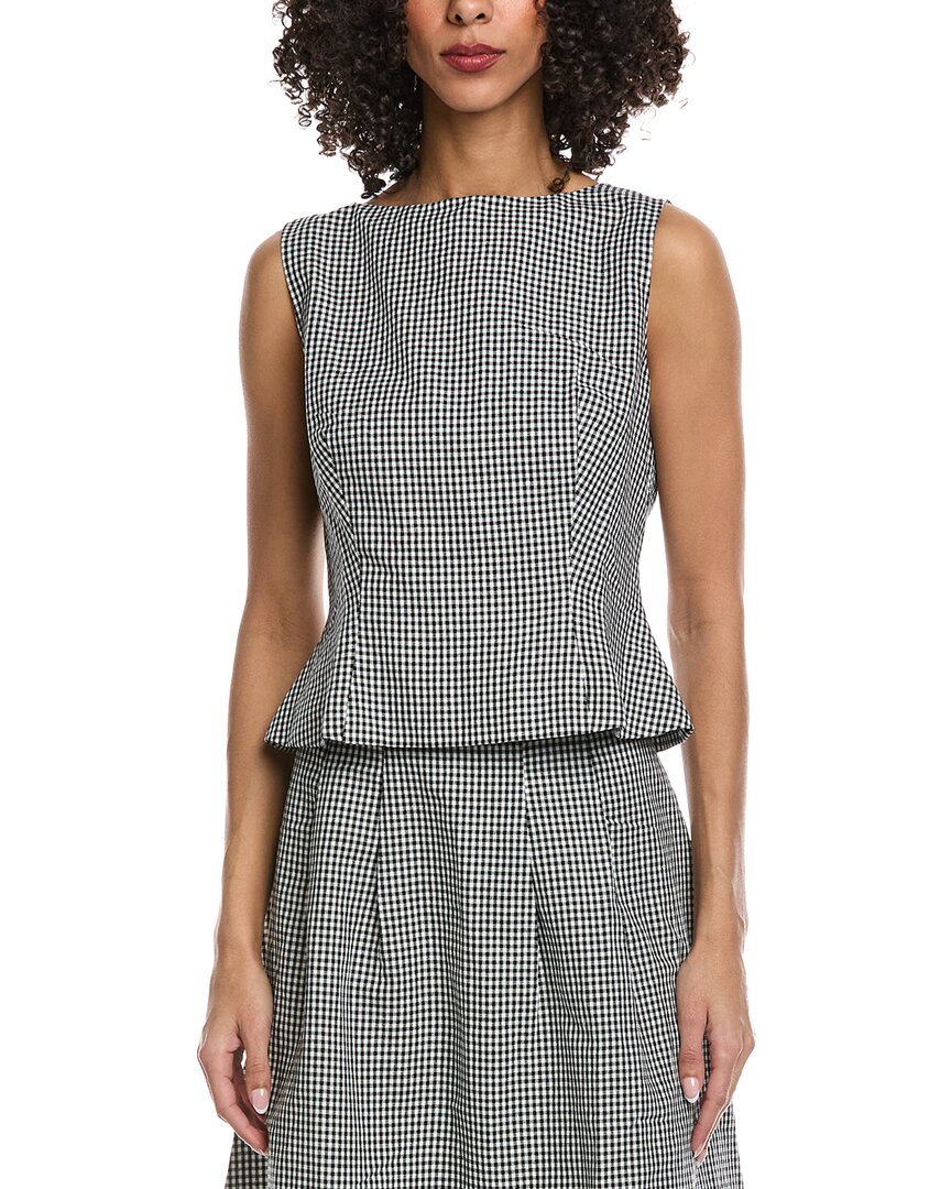 

Блузон-жилет Seraphina из смесового льна, черный