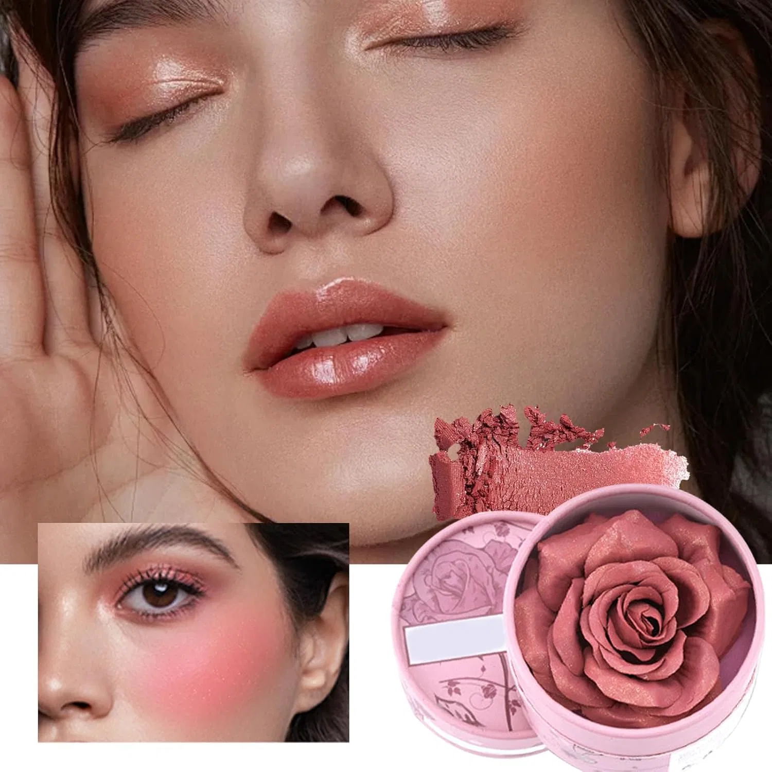 Румяна Lightweight Buildable Rouge Blusher Rose Petal, 3.5 г, многоцветные — фото 2