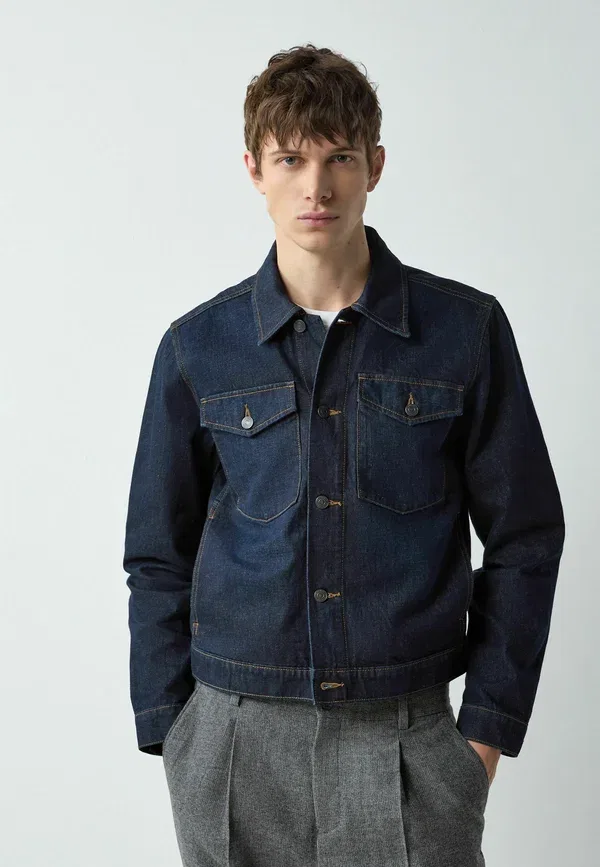 Джинсовая куртка Regular fit Next, цвет индиго