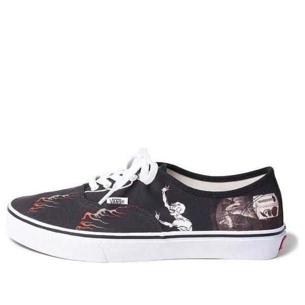 

Кроссовки wacko maria x authentic 'black white' Vans, черный