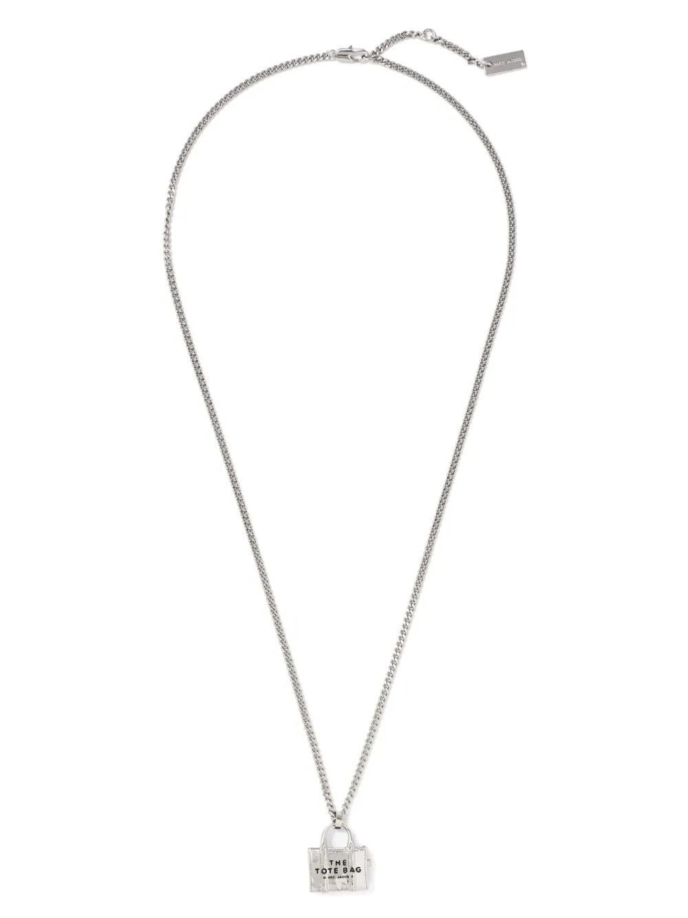 

Колье The Tote Bag MARC JACOBS, серебяный
