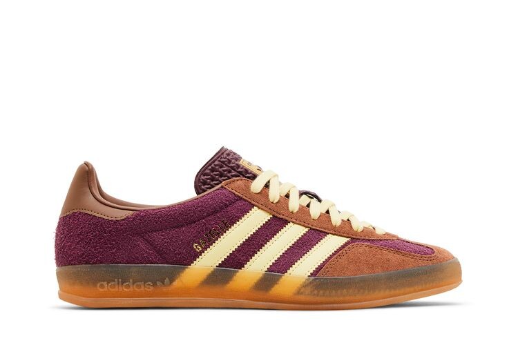 

Кроссовки adidas Gazelle Indoor Maroon Preloved Brown, красный