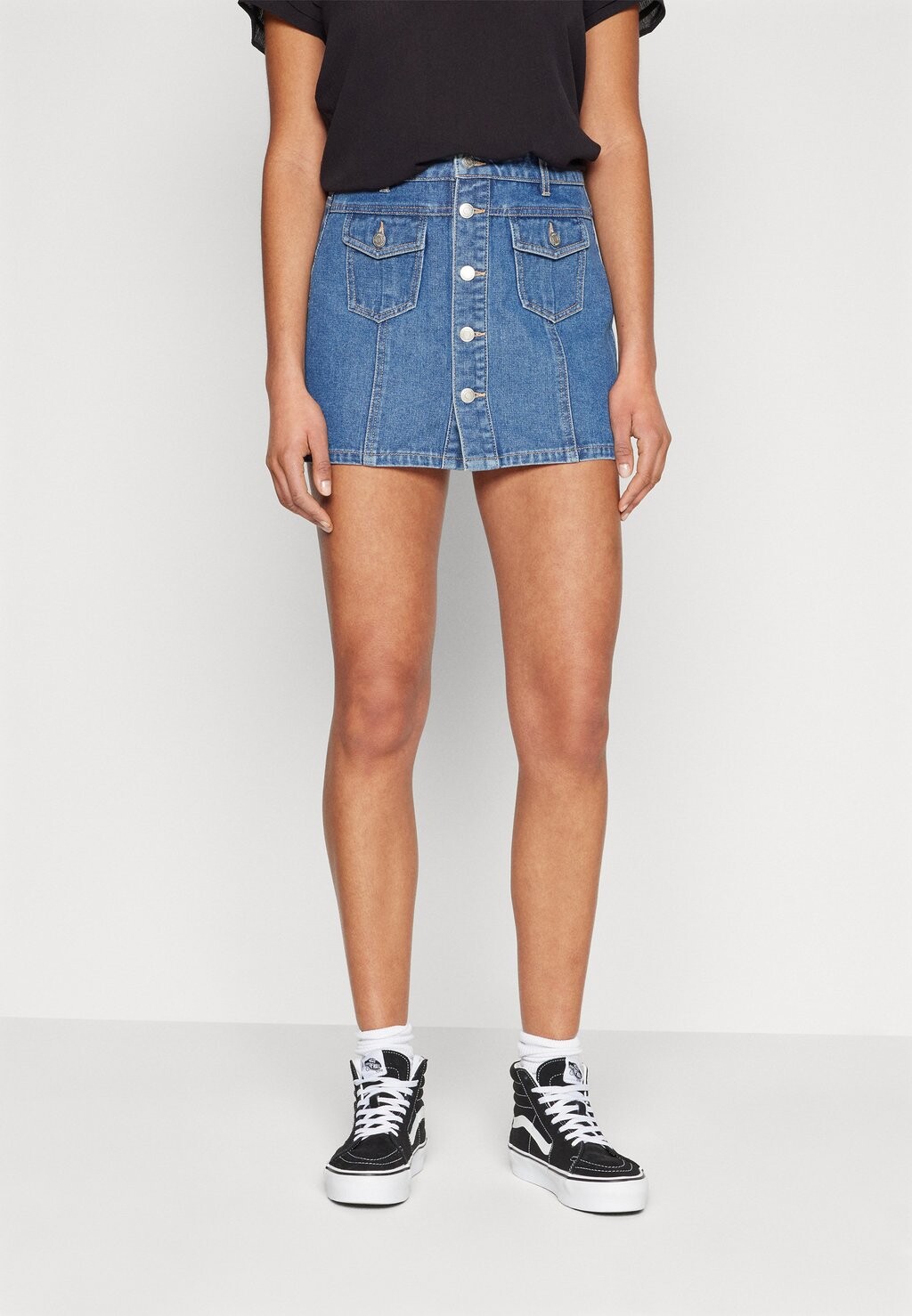 

Мини-юбка VMKYLA SHORT DENIM SKIRT Vero Moda, цвет medium blue denim
