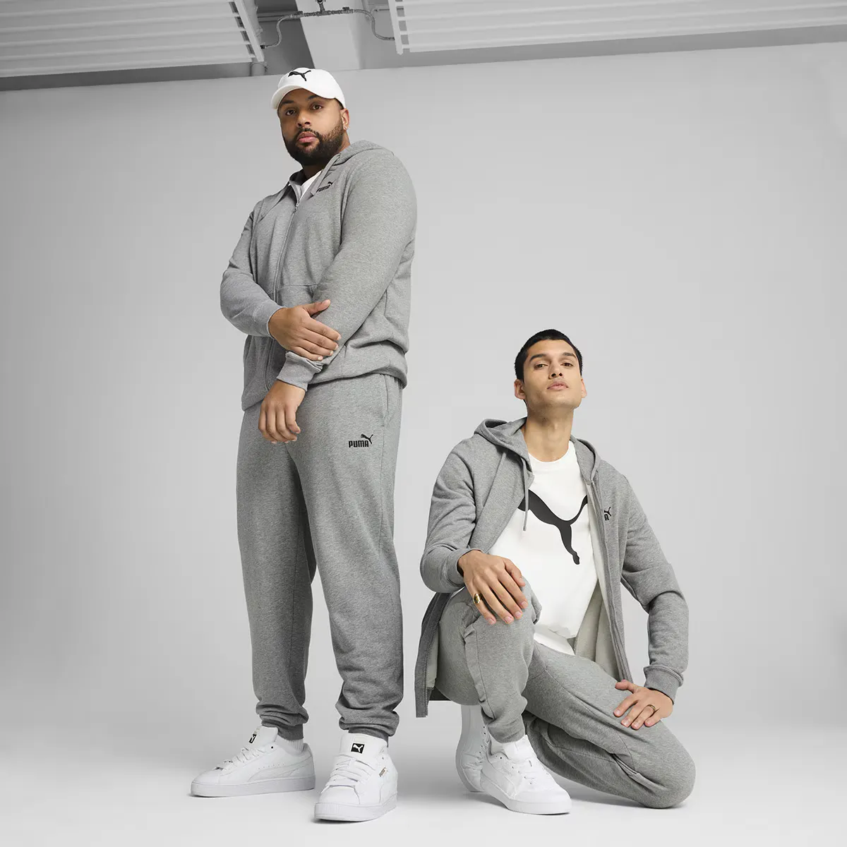 

Мужские брюки ESS No. 1 Logo Slim Спортивные штаны TR cl Puma, серый