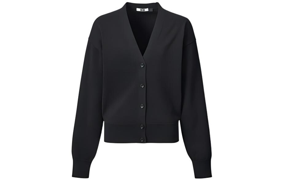 Женский кардиган Uniqlo, черный