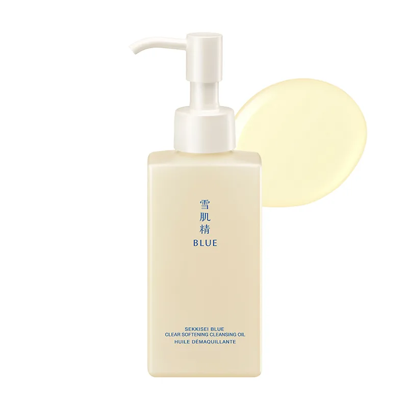 Гидрофильное масло Sekkisei — Масло для очищения кожи Blue Clear Soft Skin Cleansing Oil, 130 мл — фото 2