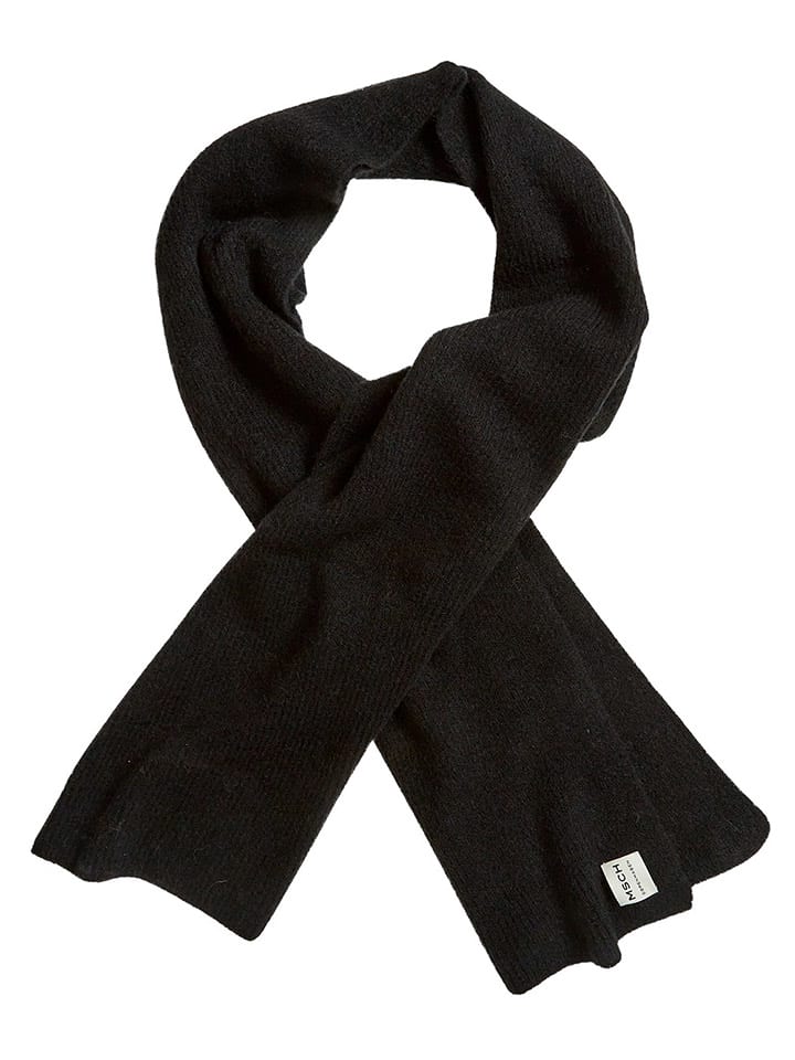 

Шарф MOSS COPENHAGEN, цвет schwarz - (l)230 x (b)45 cm