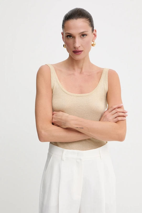 

Топ NELLIE Guess, бежевый