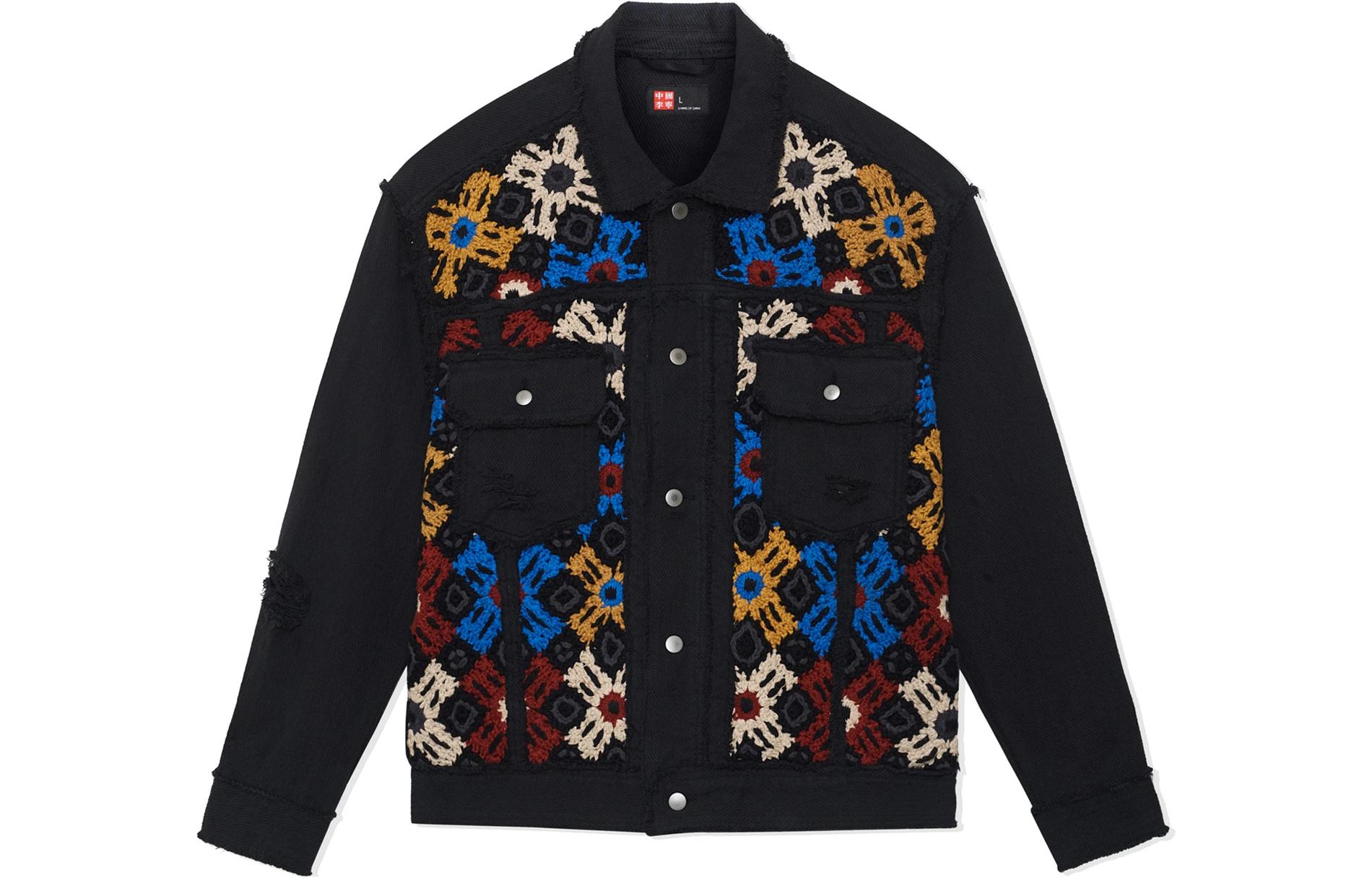 

LiNing Куртка джинсовая, Black