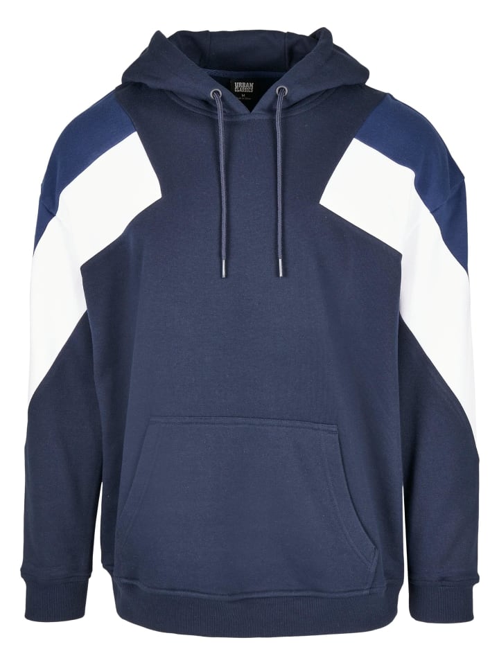 

Толстовка Urban Classics, цвет midnightnavy/white/darkblue
