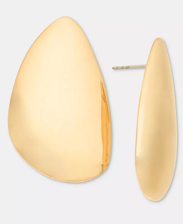 

Серьги-Гвоздики в форме капли, эксклюзивно в Macy's I.N.C. International Concepts, gold