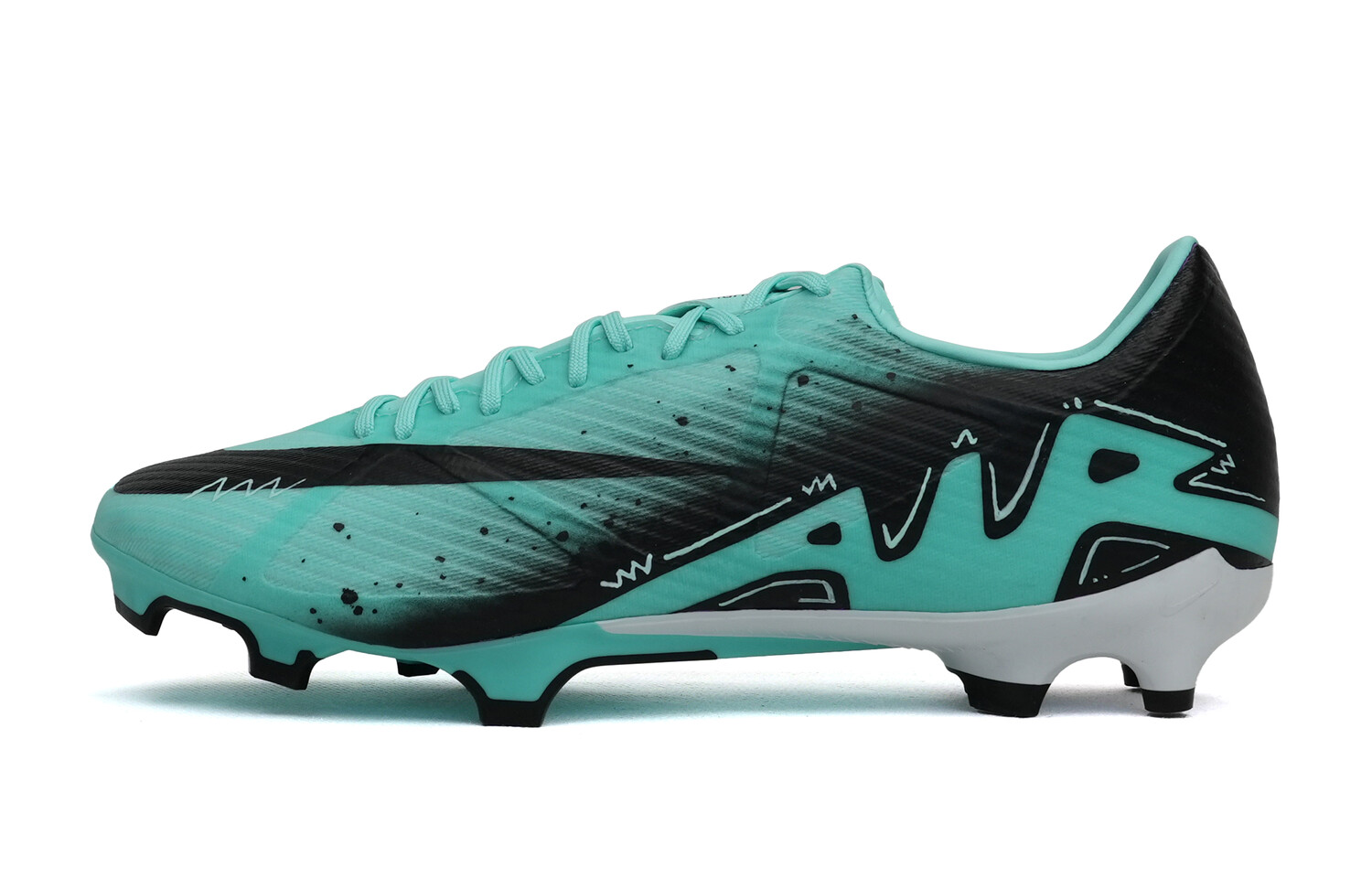 

Футбольные бутсы Air Zoom Vapor 15 унисекс с низким верхом синего/черного цвета Nike