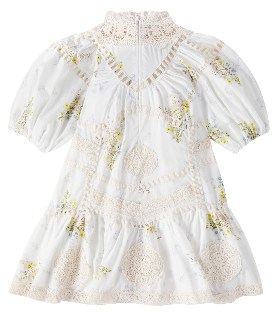 Платье-салфетка из хлопковой вуали с цветочным принтом Petite Amalie  , Spring Meadow Print — фото 3
