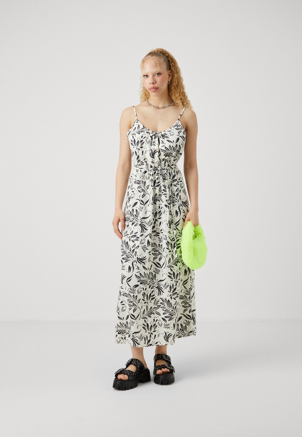 

Платье макси VIJILA SINGLET DRESS VILA, бежевый