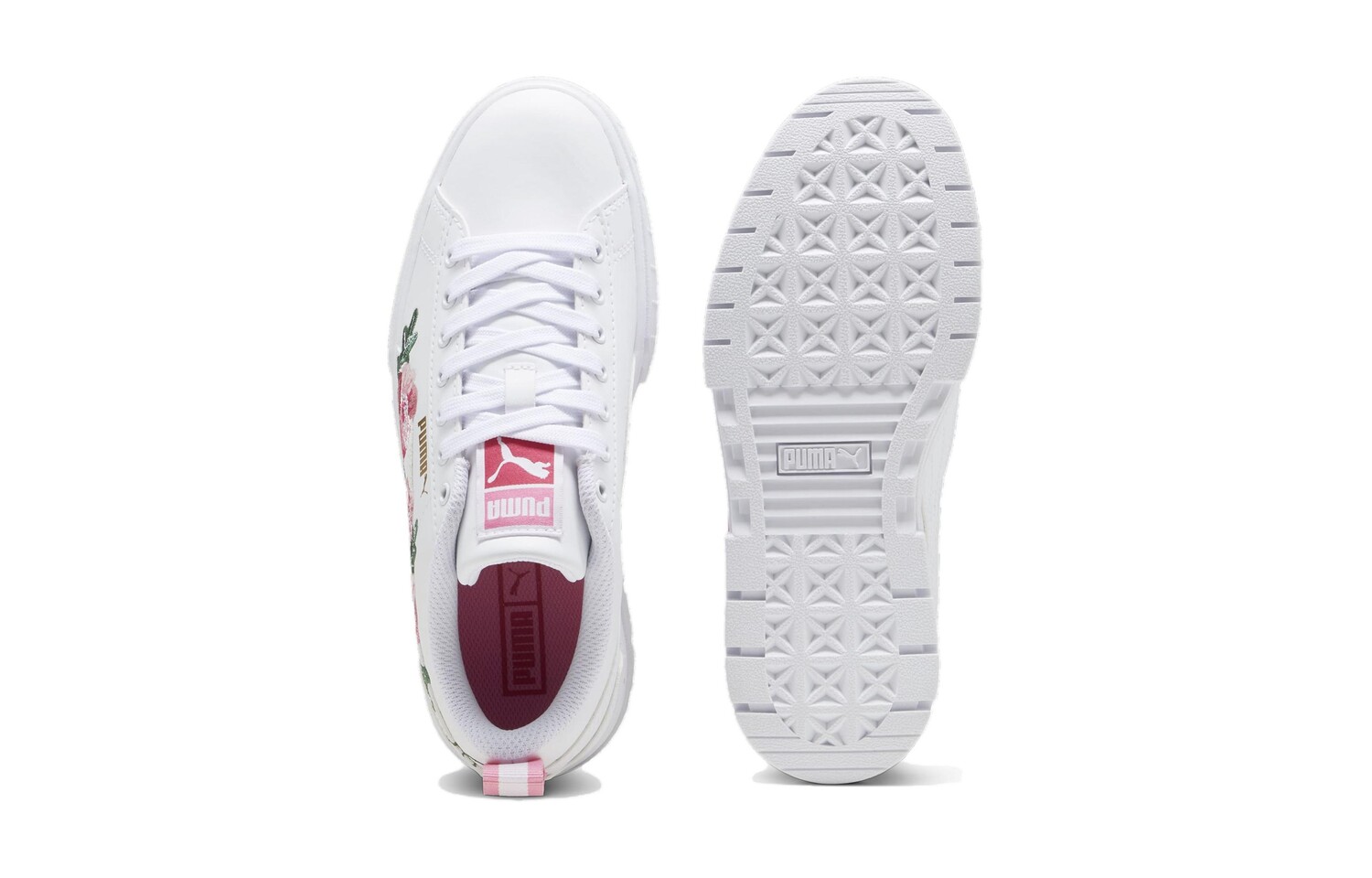 Mayze Big Kid «Цветочная вышивка» Puma, розовый — фото 4