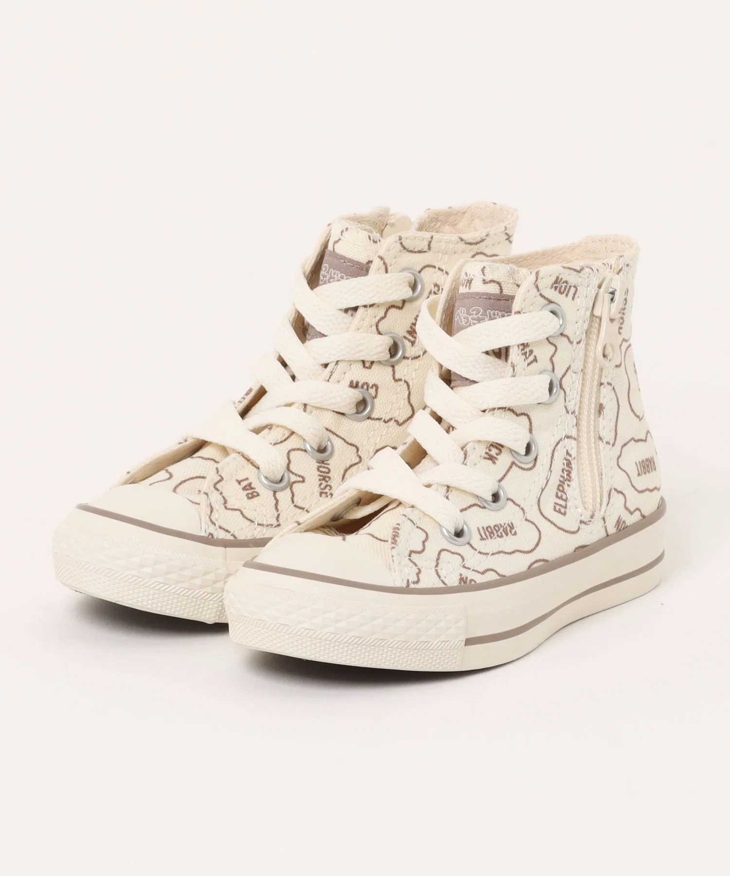 Детские кроссовки Converse Child All Star BS Z HI "Табеццо Доубуцу" белые