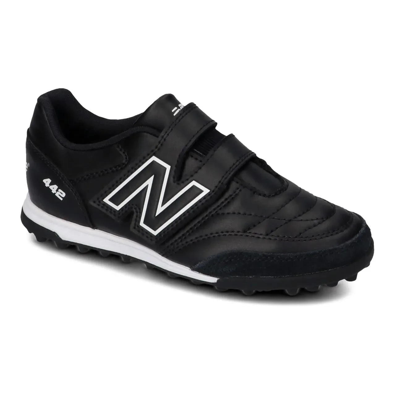 New Balance Детские футбольные бутсы 442 V2 Team 442 JR Low top черно-белые — фото 4