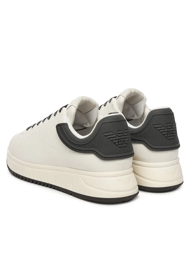Emporio Armani Кроссовки EM003663 AF18212 M0364 белые — фото 3