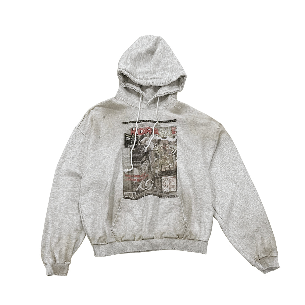 

Толстовка KOIN SEOUL FW25 Unisex GRAILZ, серый