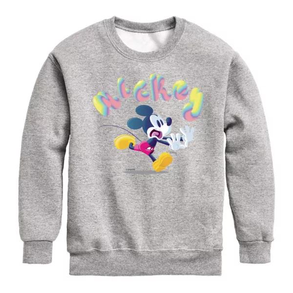 

Флисовая толстовка с Микки Маусом для мальчиков 8-20 лет Disney, серый