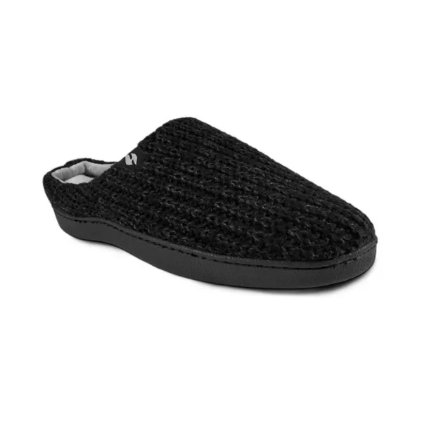 

Мужские тапочки из термоткани с потертостями Heat Holders, черный