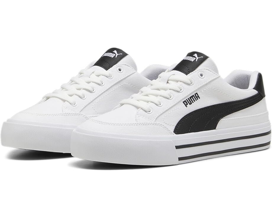 

Кроссовки PUMA Court Classic Vulc, цвет Puma White/Puma Black