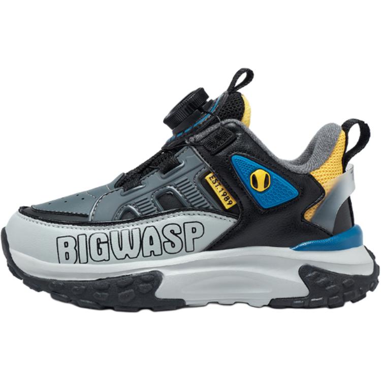 

Детские кроссовки Mid top Kids Lifestyle Shoes BIG WASP, черный/серый