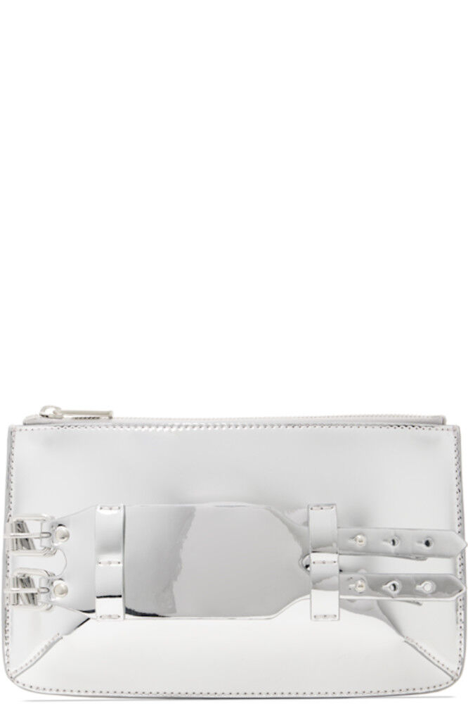 

Серебряный браслет-клатч MM6 Maison Margiela
